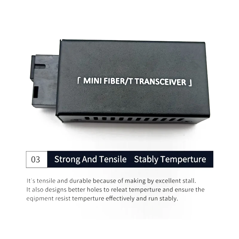1 Pāris 10/100M Mini Switch Šķiedras Ethernet Media Converter fibra Redzes 20KM A/B SC SingleMode Vienu Fiber Optisko Transīvers3