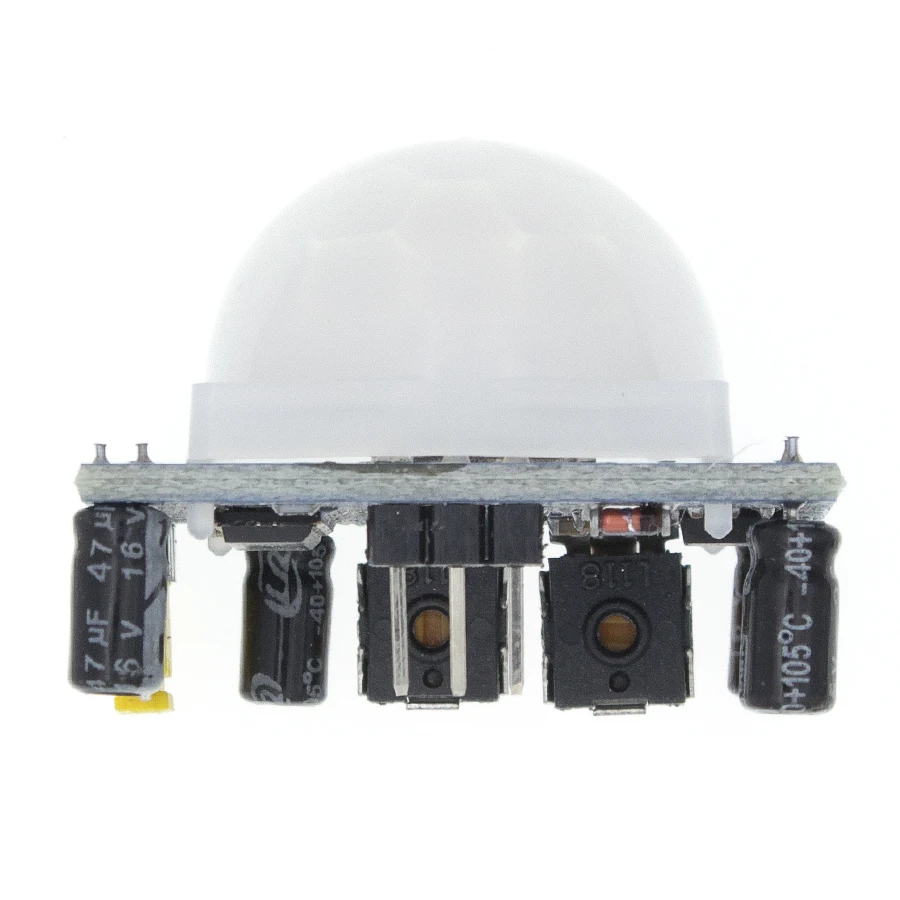 100GAB HC-SR501 Pielāgot Infrasarkano (IS) Piroelektriskiem Infrasarkanais PIR Kustības Sensora modulis Modulis Detektors2