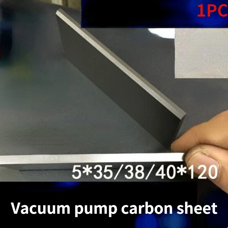 1PC Vakuuma sūknis oglekļa lapu, gaisa sūknis, oglekļa grafīta asmens lāpstiņu drukas piederumi vakuuma sūknis, gaisa sūknis rezerves daļas0