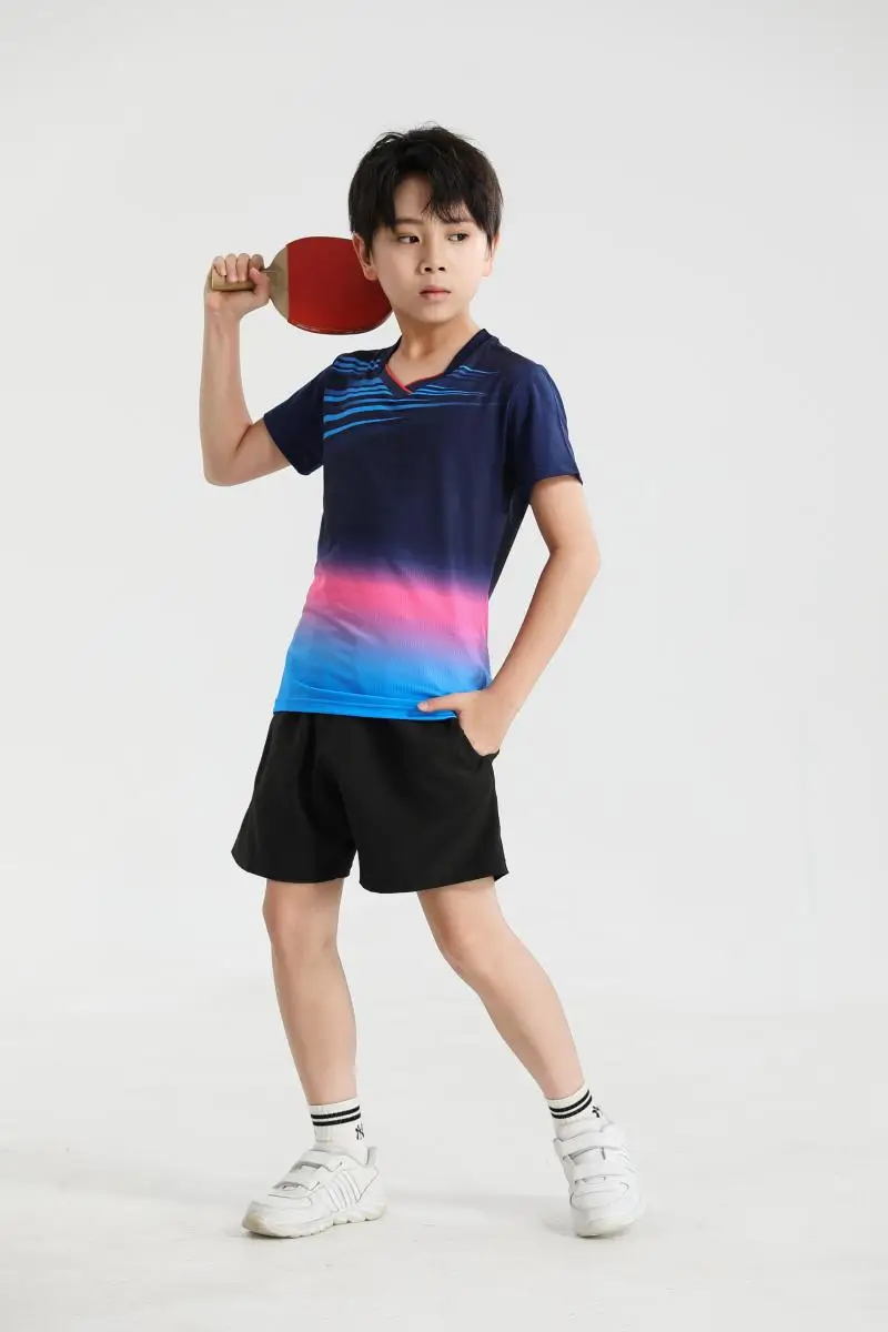 2023 Jaunu Ātrās Žāvēšanas Galda Teniss Apģērbi Vīriešu T-krekls Badmintons Formas tērpu,Zēni Meitenēm Sieviešu Tenisa T krekls,Fitnesa, Sporta Krekli3