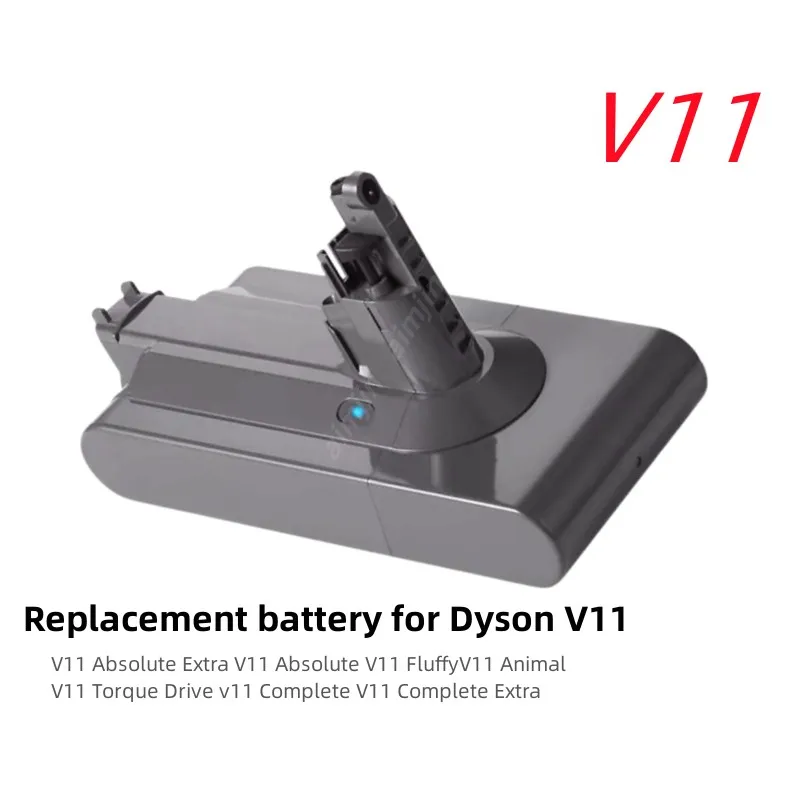 25.2 V Akumulators, Par Dyson putekļu Sūcēju Filtrs V11 Pūkains Baterijas Dzīvnieku LI-ion 6800/9800/12800mAH2