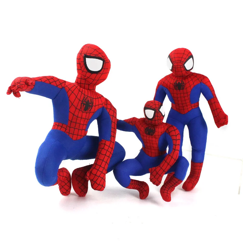 30cm Supervaroņi Plīša Rotaļlietu, Zirnekļcilvēka, kas Pildīti Lelles Dzimšanas dienas Dāvanas0
