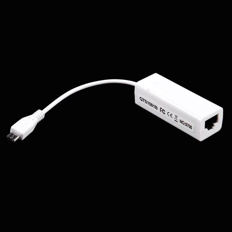 3X Mini USB 5 Pin 10/100 Mbps RJ45 LAN Ethernet Adapteris Priekš Tablet PC5