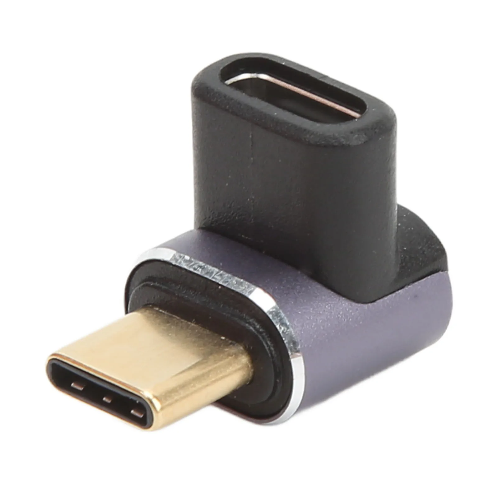 90 Grādu USB C Adapteris Usbc, Lai Usbc Adapteris 40Gbps Alumīnija Sakausējuma Birojs1