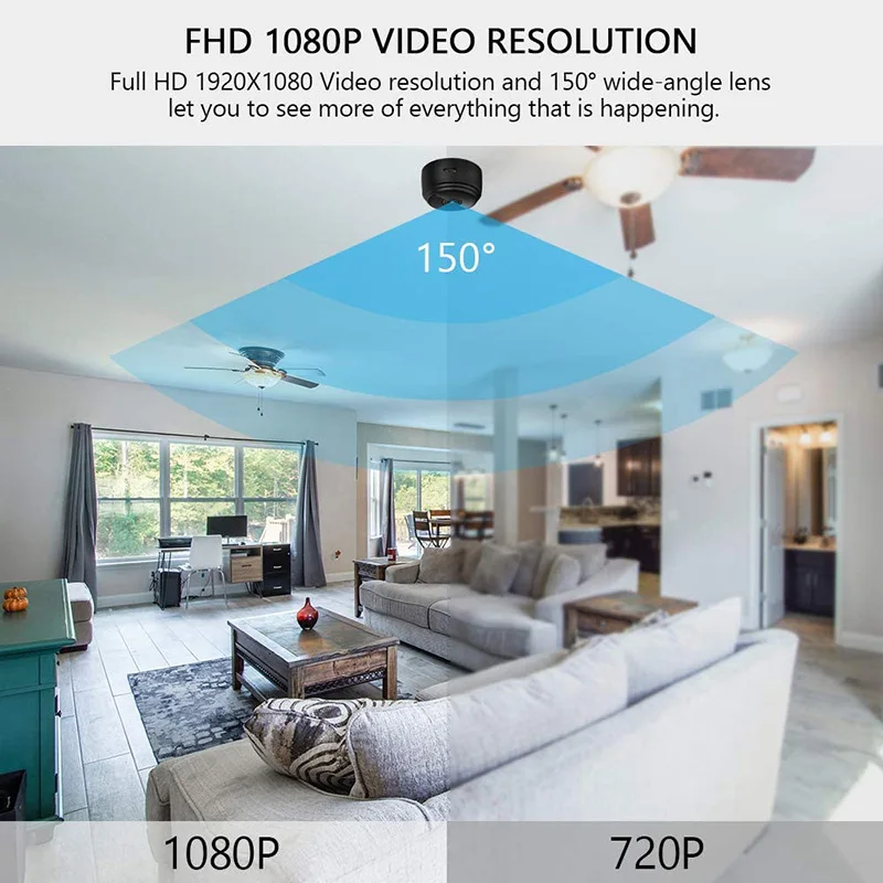 A9 HD1080p Wifi Survalance Kamera, Bezvadu Balss Ieraksti Drošības Uzraudzības Camera Smart Home Zīdaiņiem Un Mājdzīvniekiem Mini Kameras4