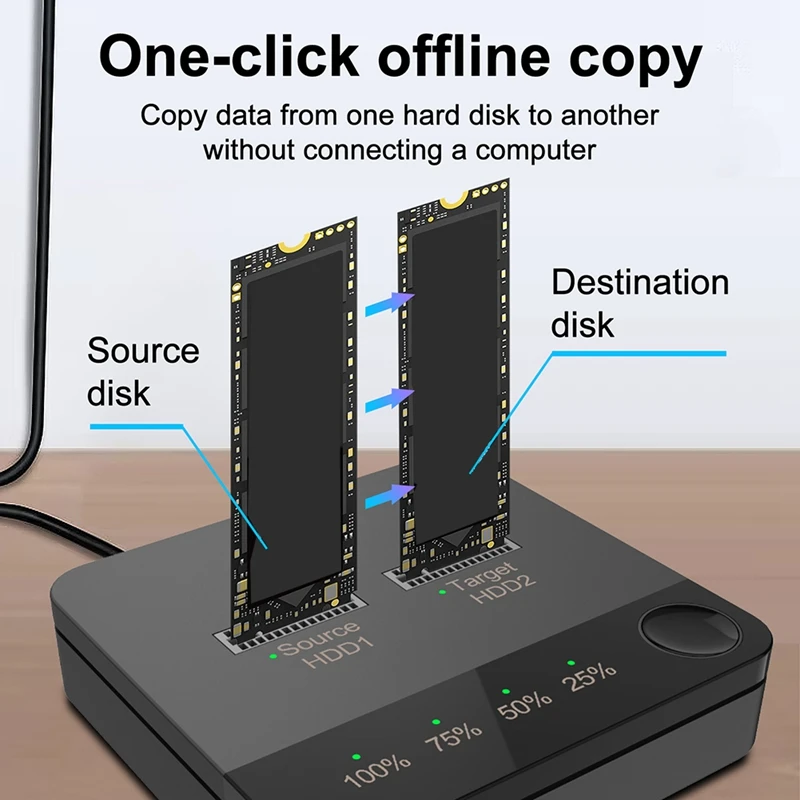 ABS M. 2 SATA dokstacija C Tipa SATA SSD Ārējo Cieto Disku Kamerā,Atbalsta Bezsaistes Klons Aparāts1