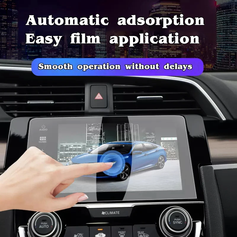 Auto Piederumi GPS Navigācijas Ekrāns Tērauda, Rūdīta Stikla Materiāls, ar aizsargplēvi LCD Ekrāns Filmu Ford Edge 2015-20185