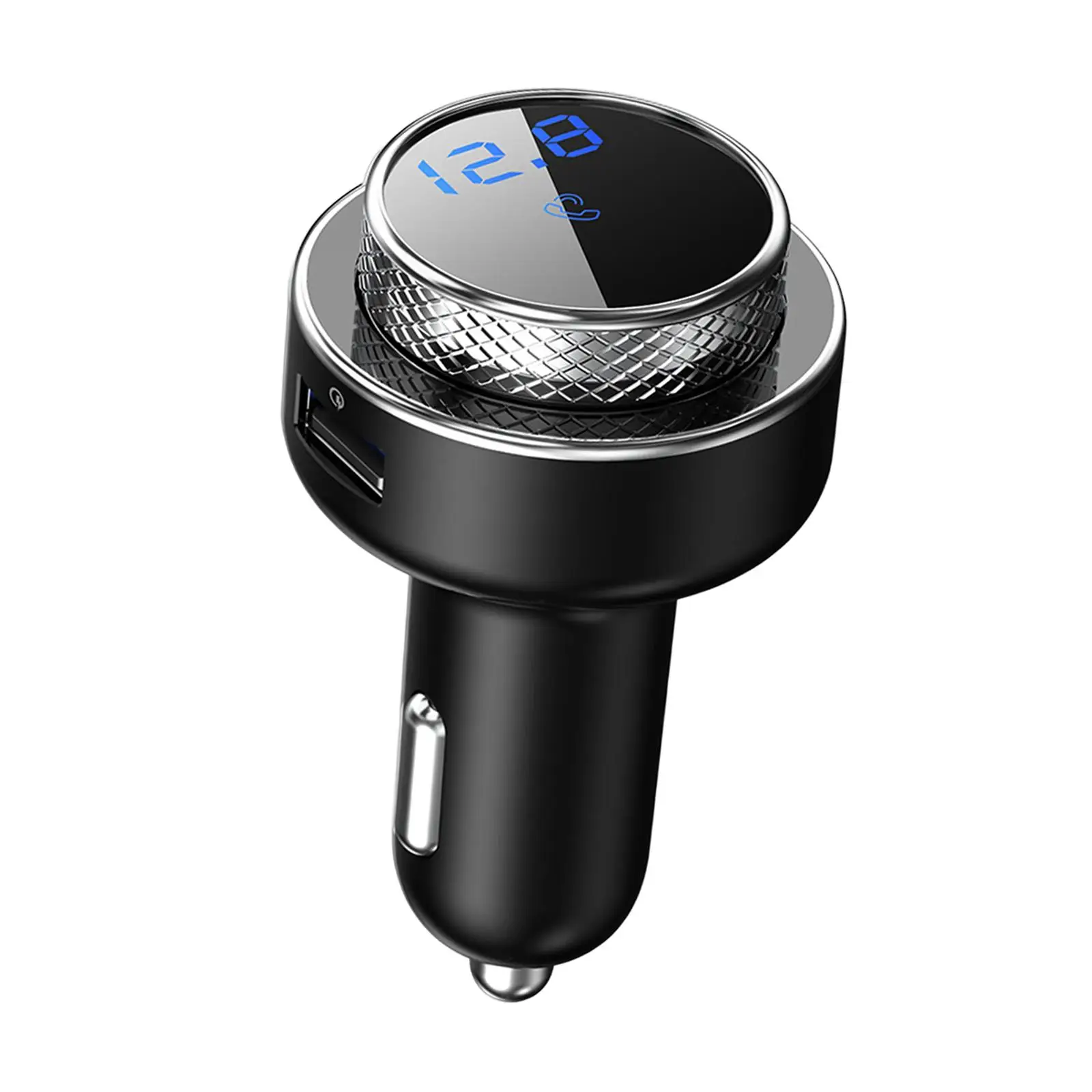 Automašīnas Adapteris 12V-24V QC3.0 Ātri Uzlādēt Portatīvo Surround Skaņas Brīvroku Zvanīšana LED Spriegums Displejs Auto Lādētājs MP3 Atskaņotājs1