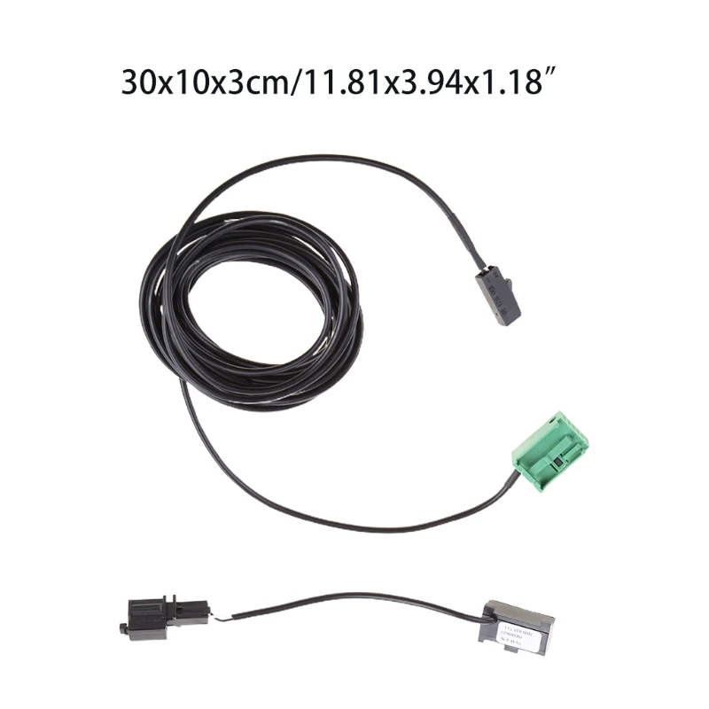 Automašīnas Bluetooth saderīgu tālruņa mikrofons izmantotu kabeli V W RNS315 RNS510 MFD3 Futural Digitālo dropshipping N84F5
