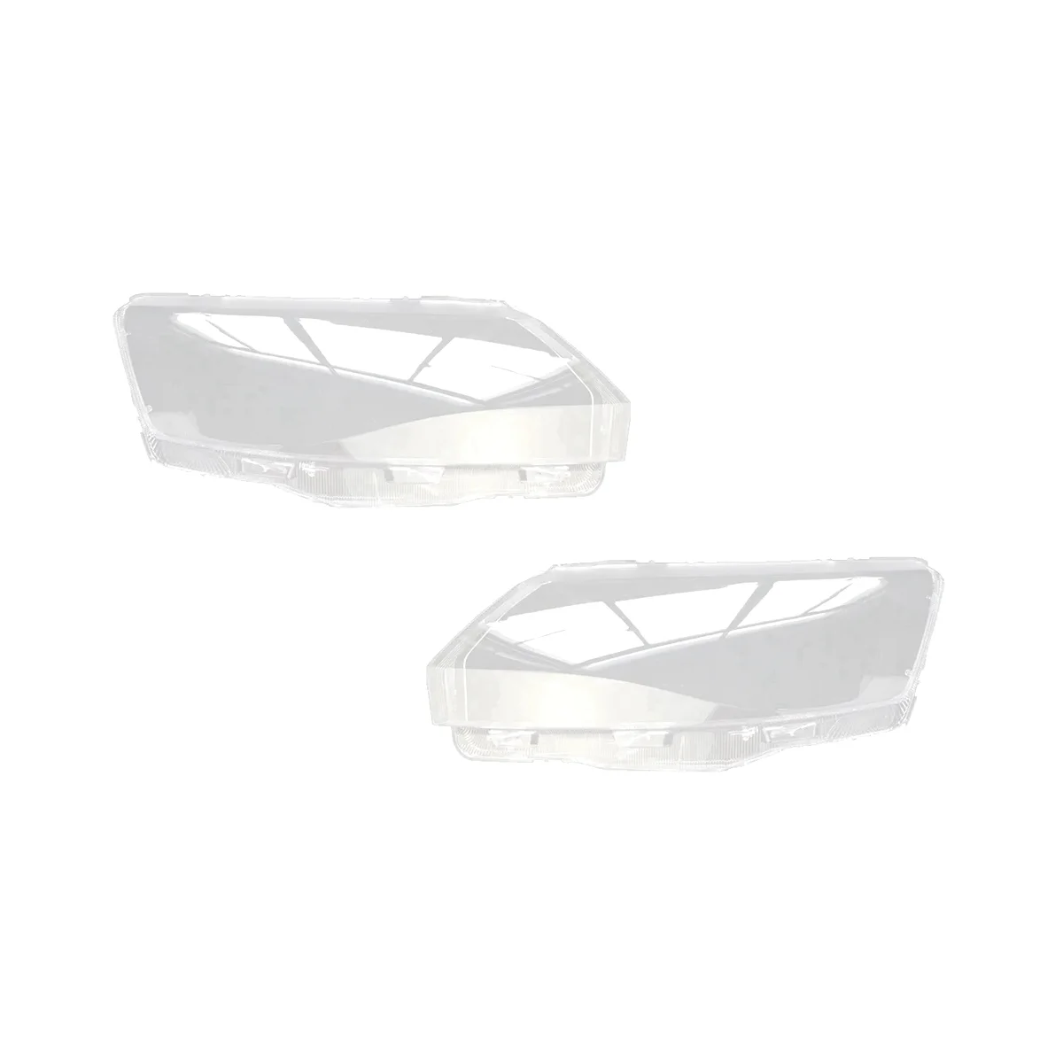 Automašīnas Priekšējā Lukturu Stikls Galvas Gaismas Pārredzamu Abažūrs Lampas Korpusa Auto Objektīva Vāciņu Optiskā par Skoda Rapid 2013-20165