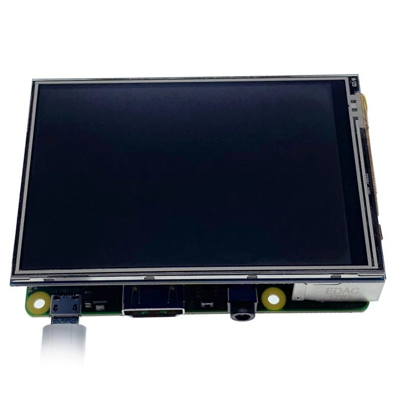 Aveņu Pi 3.5 collu TFT LCD modulis HX8357D disku IC displejs Pretestības touch panel ekrānu 320RGB*480 3B+ izcelt apgaismojums1