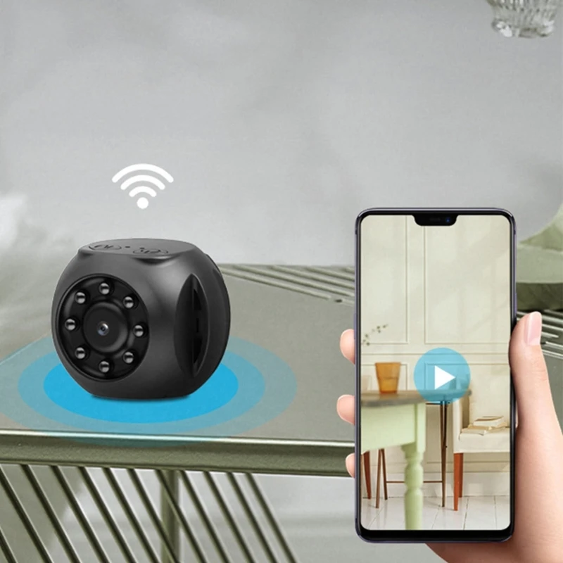 Bezvadu Tālvadības Kameru, 1080P Iekštelpu Kamera Nakts Android2