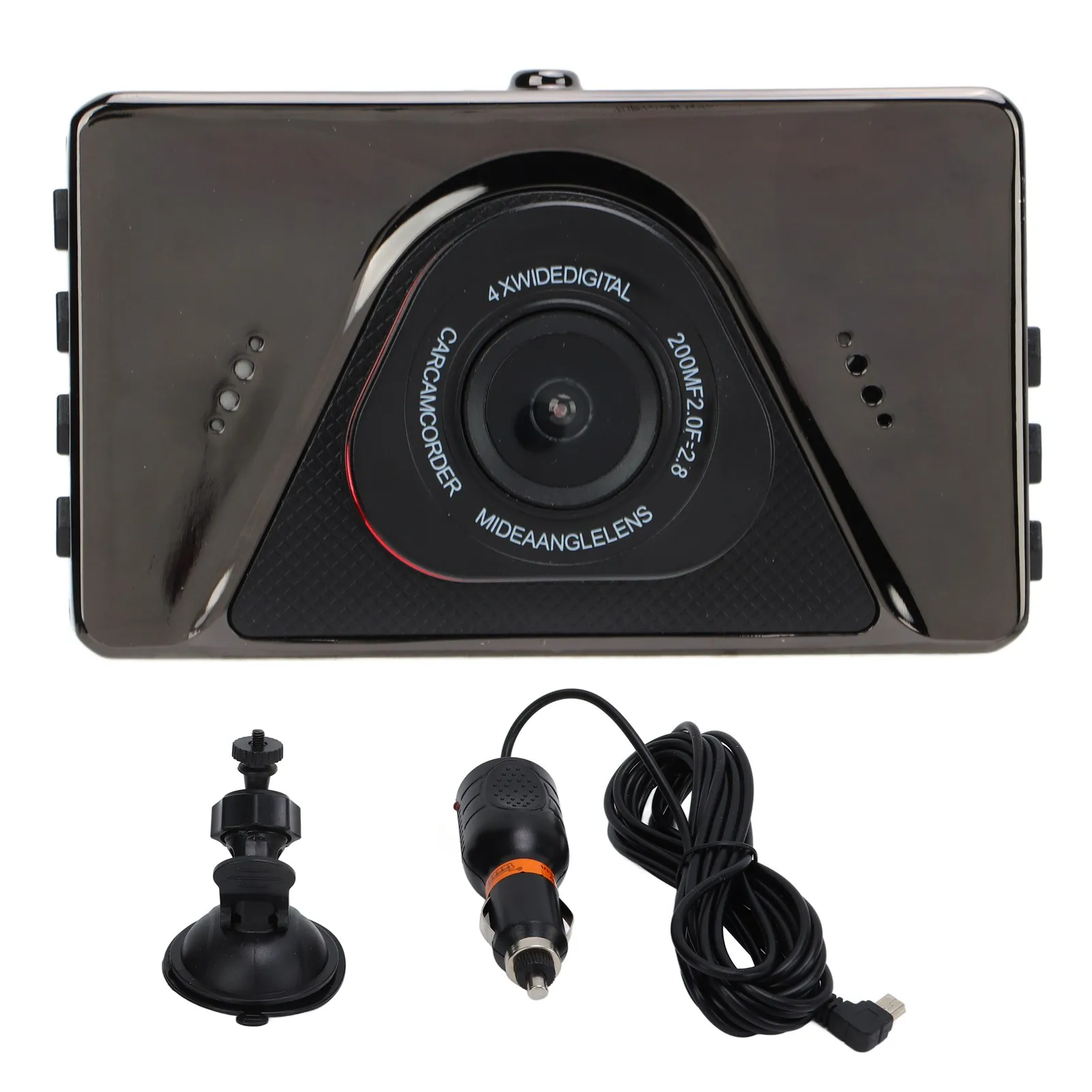 Braukšanas Ieraksti Dash Kamera, G-Sensors Universālā 120 Grādu Platleņķa Augstas Izšķirtspējas Auto0