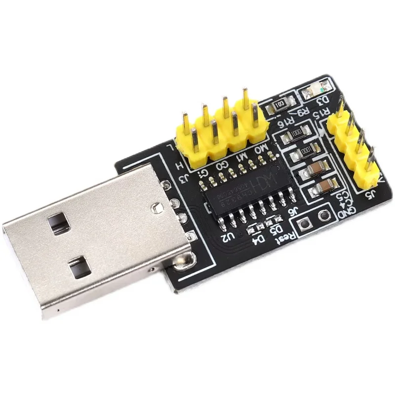 CH9329 UART TTL seriālā porta uz USB HID pilnu tastatūru un peli modulis attīstības padome0