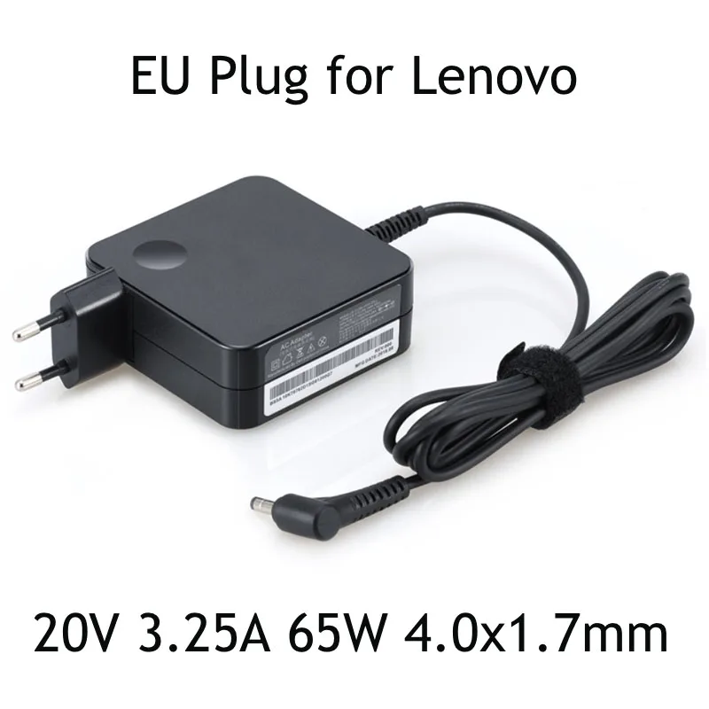 ES MUMS 20V 3.25 A 65W 4.0*1.7 mm AC Portatīvo datoru Adapteri Lenovo B50-10 IdeaPad 120s-14 100-14 100-15 Jogas 510-14 710-13 Gaiss 12 13 150