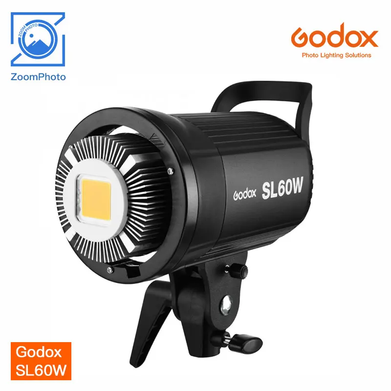 Godox SL60W / SL60Y 60W LED Video Gaisma Nepārtraukta Apgaismojuma Portatīvo LED Light w/ Tālvadības Balta Gaisma0