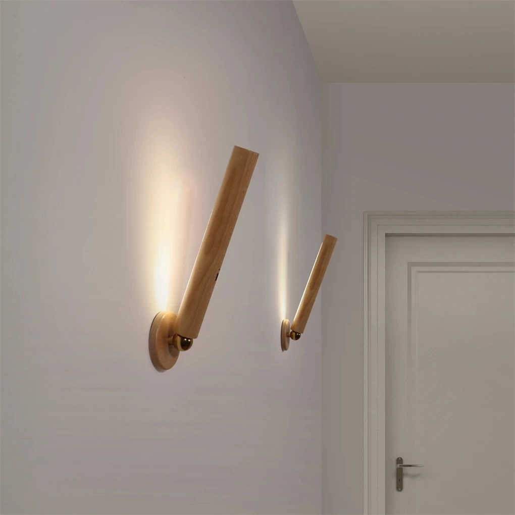 Grozāms sienas lampa USB lādējamu vienmērīga apgaismojuma intensitātes magnētiskais absorbcijas nakts gaisma biroja galda LED istabas dekori telpu apgaismojums1