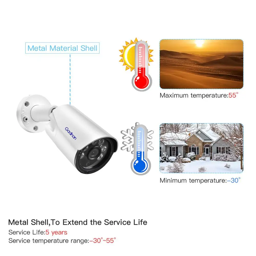 H. 265AI 8CH 5MP POE VRR Komplekts SONY IMX335 Seju Atpazīšana Audio 2.8 mm IP AI Kameras Āra CCTV Uzraudzības Drošības Kameru Sistēmas5