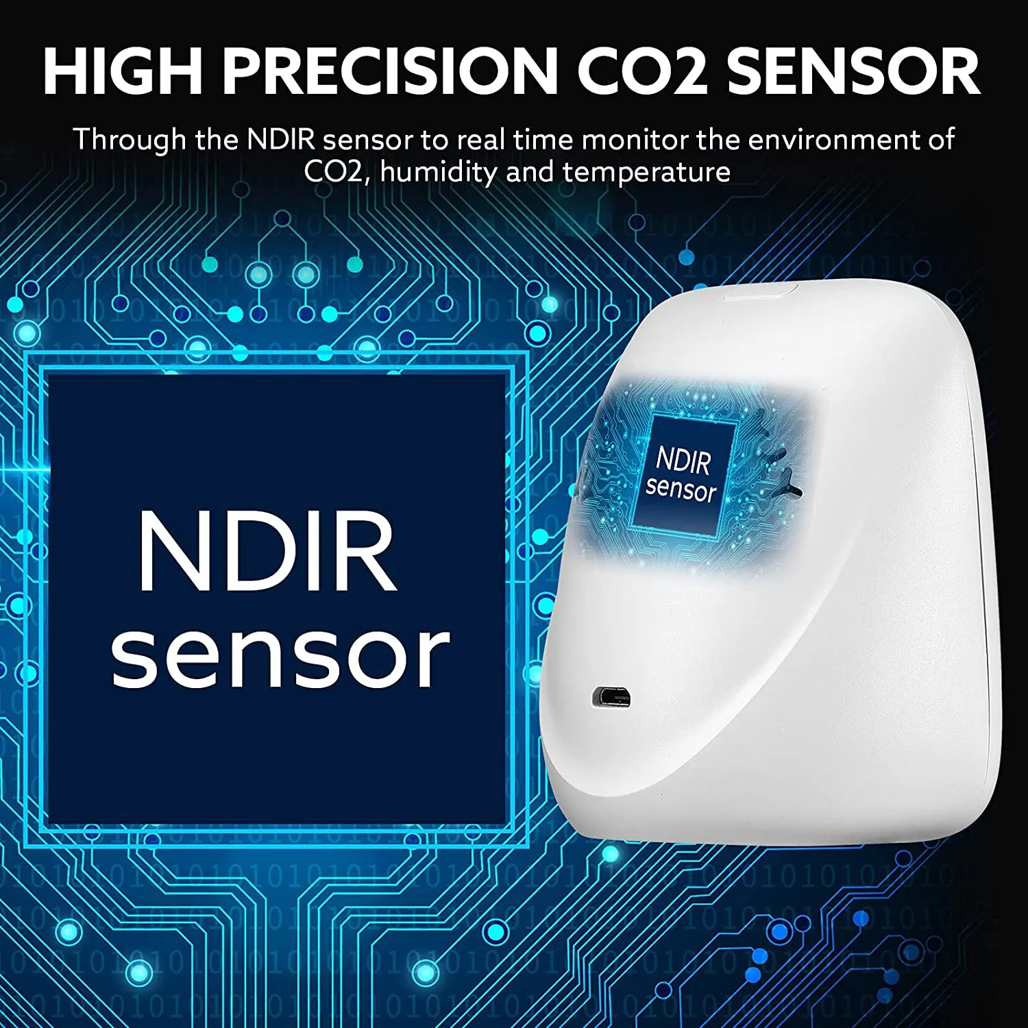 Iekštelpu CO2 Mērītājs, Temperatūras Oglekļa Dioksīda Detektoru Gaisa Kvalitātes Monitors NDIR Sensors Datums Malkas 400~5000ppm Diapazons CO2 Detektors2