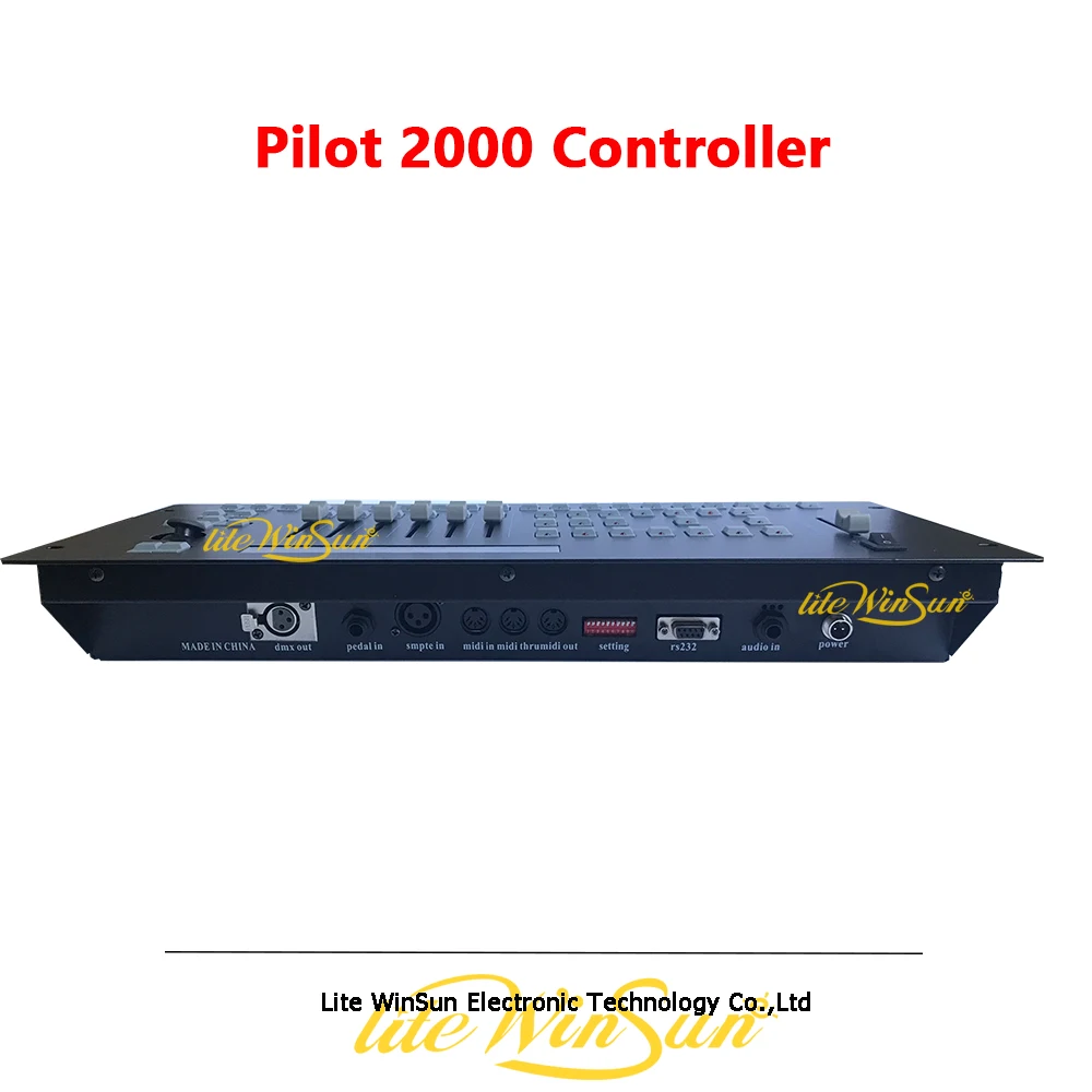Ir 2021. JAUNAIS Pilots 2000 Konsoles DMX512 Datoru Gaismas Kontrolieris Apgaismojums Kontrolieris DJ Iekārtas1