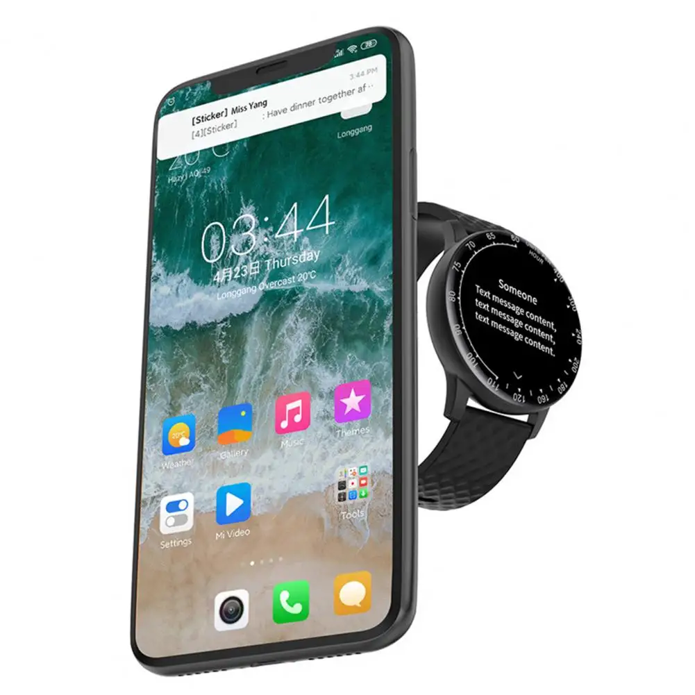 Ir 2021. Pilna touch Smart Skatīties Vīriešu Sporta Pulkstenis IP68 Ūdensnecaurlaidīga Sirds ritma Monitors Smartwatch IOS Android tālrunis3
