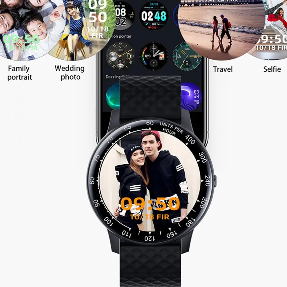 Ir 2021. Pilna touch Smart Skatīties Vīriešu Sporta Pulkstenis IP68 Ūdensnecaurlaidīga Sirds ritma Monitors Smartwatch IOS Android tālrunis5