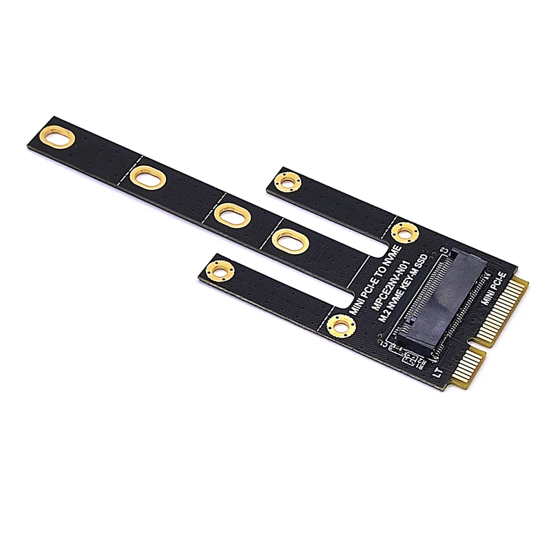 JAUNS Mini PCIE, lai NVME Adapteri Mini PCIE, lai M2 MINI PCI-E, lai NVME Pārvērst Kartes Stāvvadu Atbalsta 2230 2242 2280 2260 NVME PCIE M2 SSD1