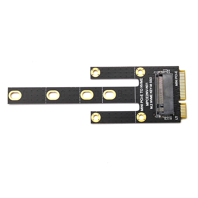 JAUNS Mini PCIE, lai NVME Adapteri Mini PCIE, lai M2 MINI PCI-E, lai NVME Pārvērst Kartes Stāvvadu Atbalsta 2230 2242 2280 2260 NVME PCIE M2 SSD2