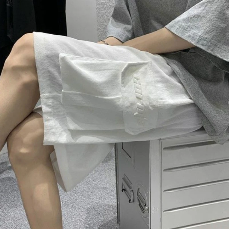 Japānas Kravas Bikses, Vīriešu, Sieviešu 2023 Vasaras Moderns High Street Darba Apģērbi Pusi Bikses Moderns Zaudēt Gadījuma Lielu Virsdrēbes Bikses3
