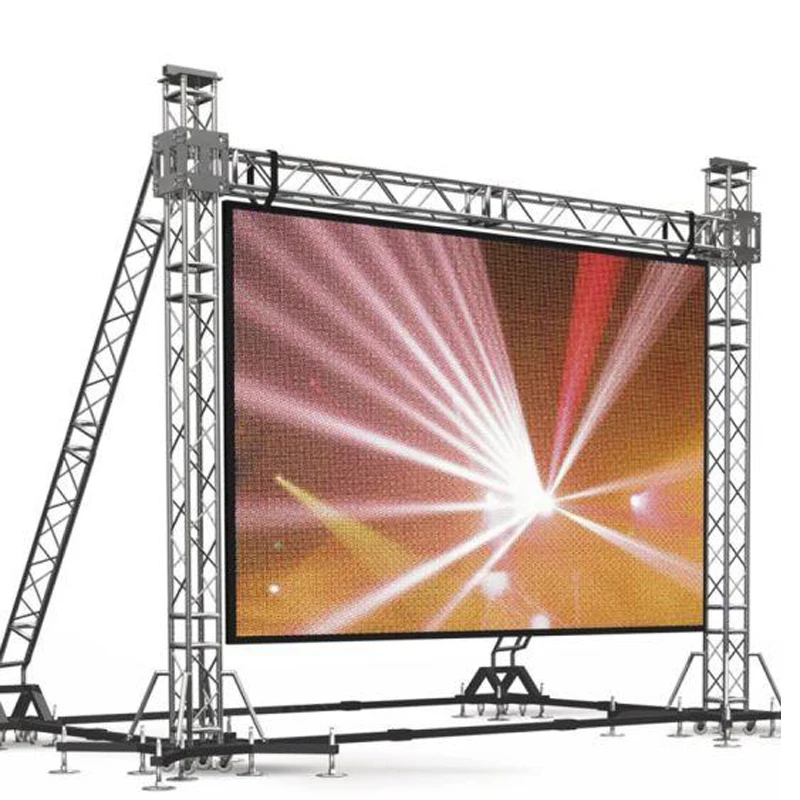 P4.81 Āra Led Displejs Video Posmā pilnkrāsu LED Reklāma Ekrānu0