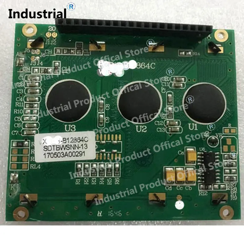 Par PCB1-B12864CVER LCD Ekrāns Displeja Panelis Pilnībā Pārbaudīta, Pirms Nosūtīšanas1