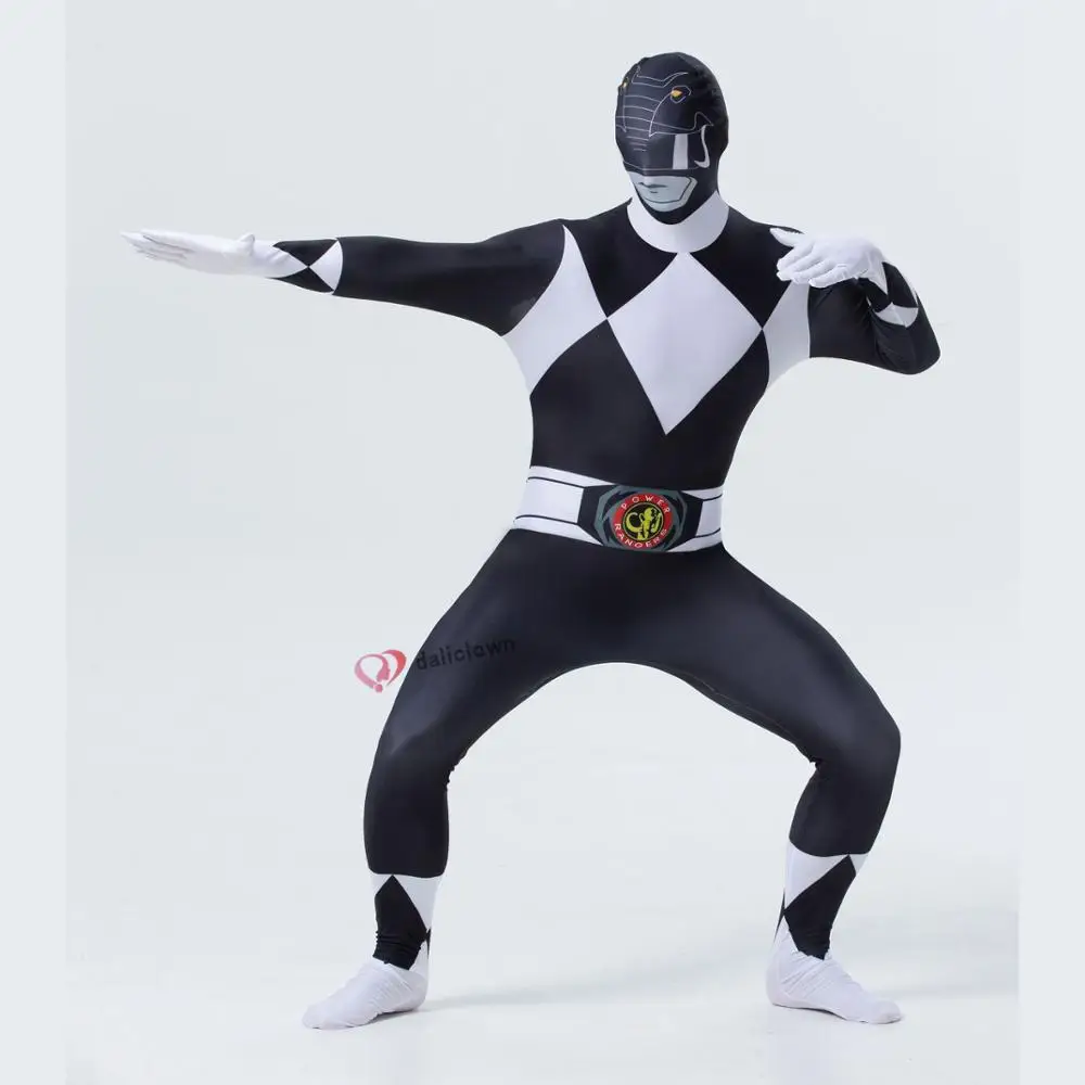 Pieaugušo Vīrietis Zentai Masta Ādas Saspringts Bodysuit Jumpsuit Super Sentai Dinozauri Komanda Cosplay Kostīmu Samurai1