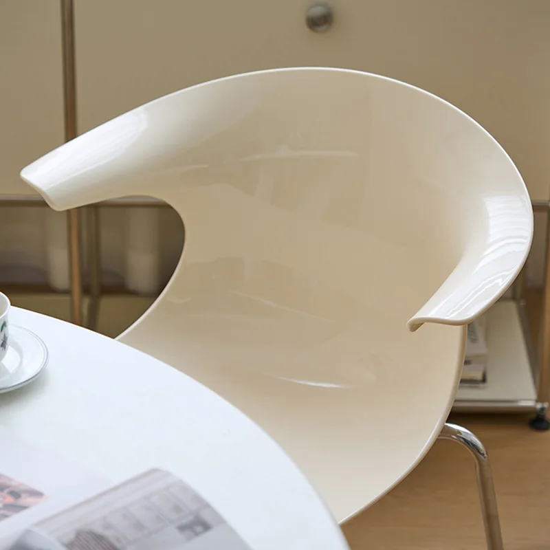 Plastmasas Mūsdienu Krēslu Datoru Guļamistabā Atpūsties Dizainu Kāzu Āra Biroja Ēdamistabas Krēsli Mobilo Sillas De Playa Balkons, Mēbeles4