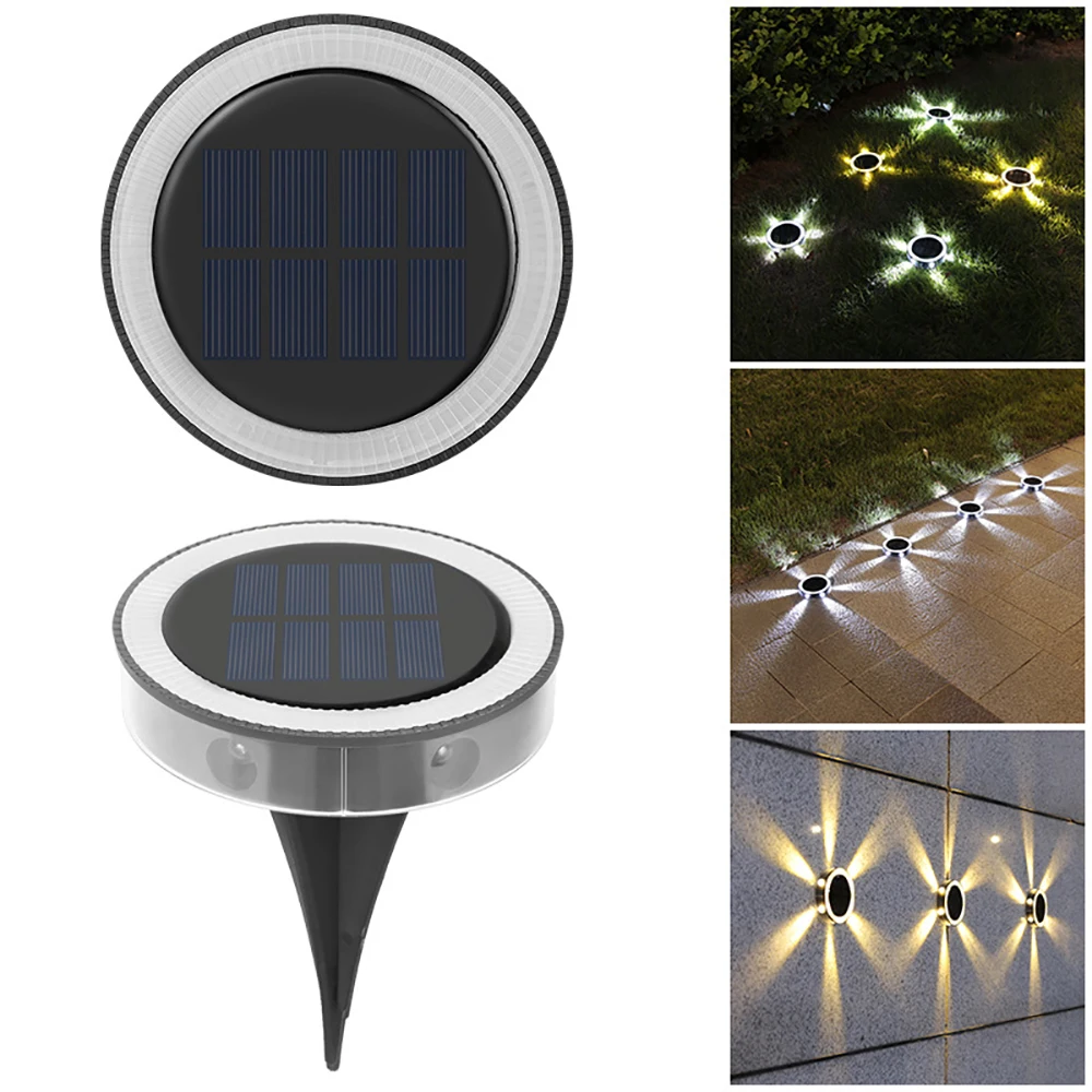 Saules Pazemes Gaismas Lāča Ķepu Formas LED Āra Dārza Ainavu Grīdas Lampa Zālienu Ceļš Pagalmā Celiņš Dārzeņu Plāksteris4