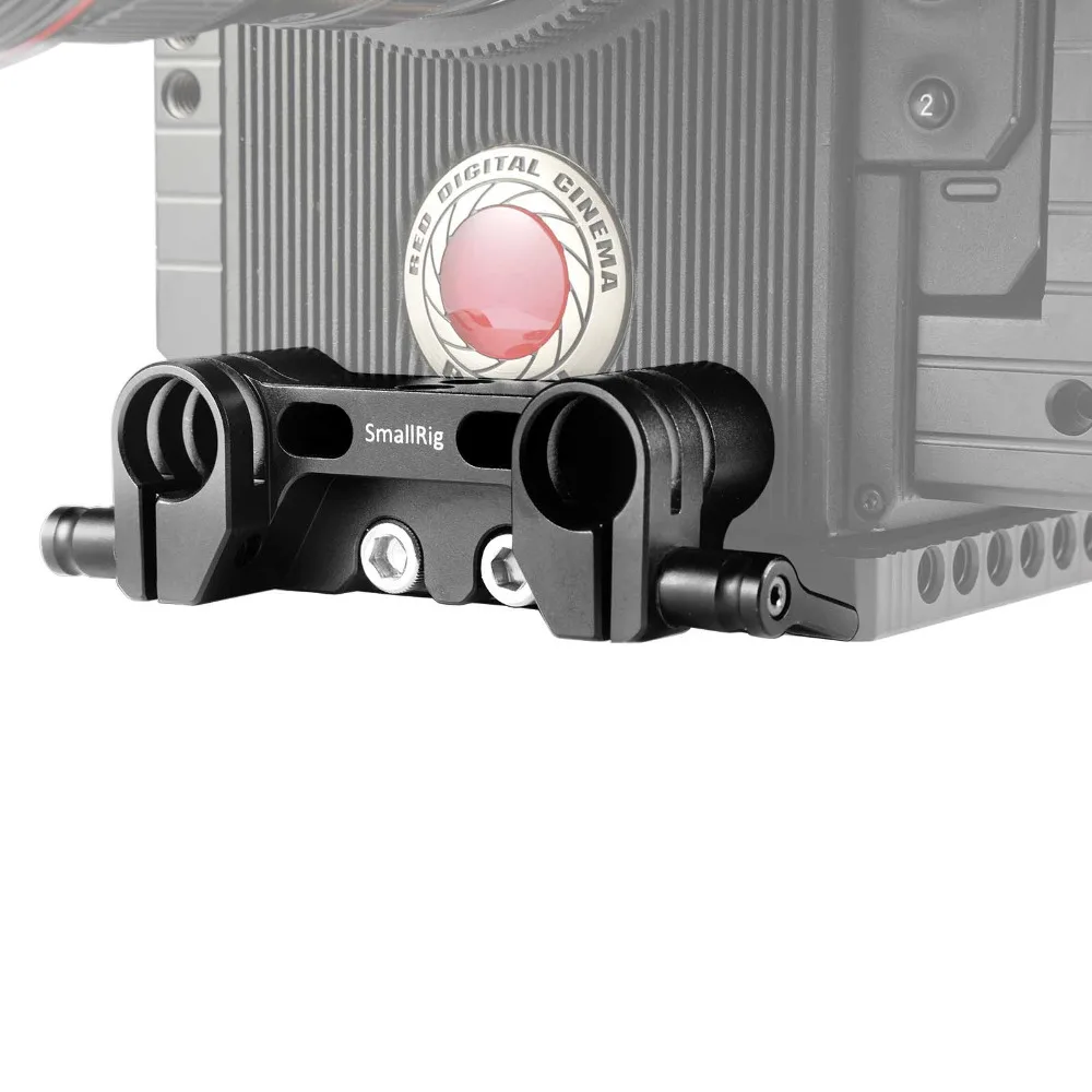 SmallRig Kamera Dual 15 mm Stieņa Skava sekot uzmanību saderīgu w/ SmallRig Battery grip Roktura Sprosta, piemēram, A7III Būris 2176 19434