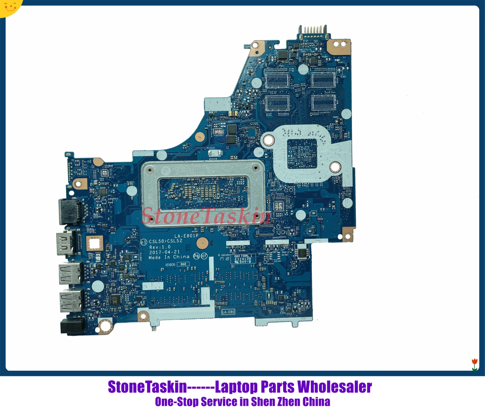 StoneTaskin CKL50 LA-E801P HP Pavilion 15-BS Klēpjdators Mātesplatē 924752-601 924752-001 SR341 i7-7500U CPU DDR4 100% Pārbaudīta4