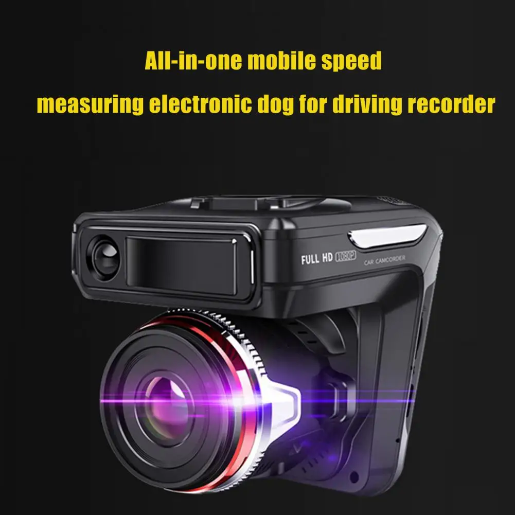 Transportlīdzekļa uzstādītā kamera droši atpazīst ātruma detektoru divu-in-one līnijas transportlīdzekļu reģistratoru видеорегистратор5