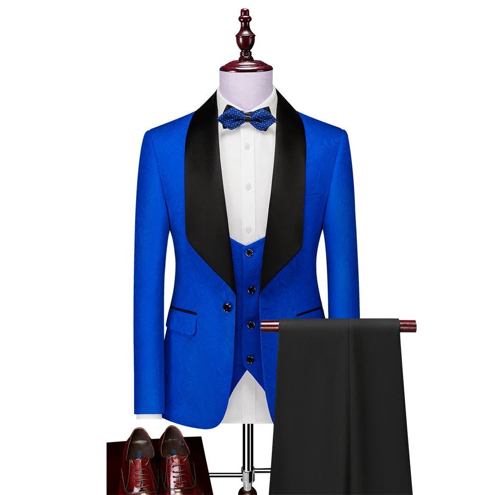 Vīriešu Zīmola Uzvalks, Žakete 3-gabals Elegants Modes Kleita, Uzvalks Līgavainim Kāzu Vakara Kleita, Uzvalks Vīriešu Uzvalks (žakete+veste+bikses)4