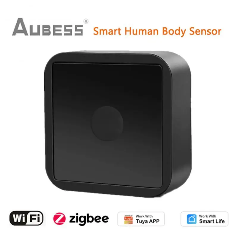 WiFi/ZigBee Cilvēka Klātbūtnes Sensors MmWave Augstas Precizitātes Sensoru Smart Home Cilvēka Organismā Pastāv Sensors Atbalsts Tuya SmartLife0