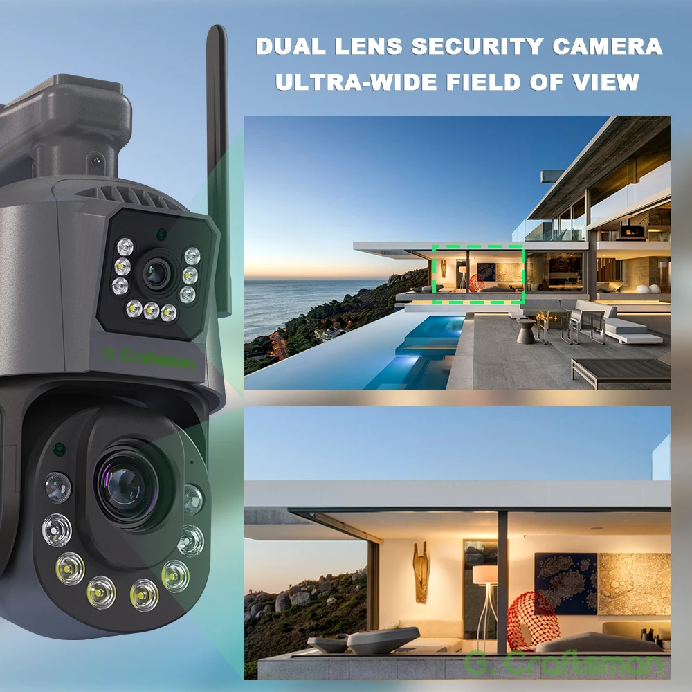 XMEYE WIFI PTZ 4MP Dual Objektīvs 4,7-94mm Optika 20X Tālummaiņa Cilvēku Auto Izsekošana, Bezvadu 4G Āra IP Kameras Drošības Uzraudzības2