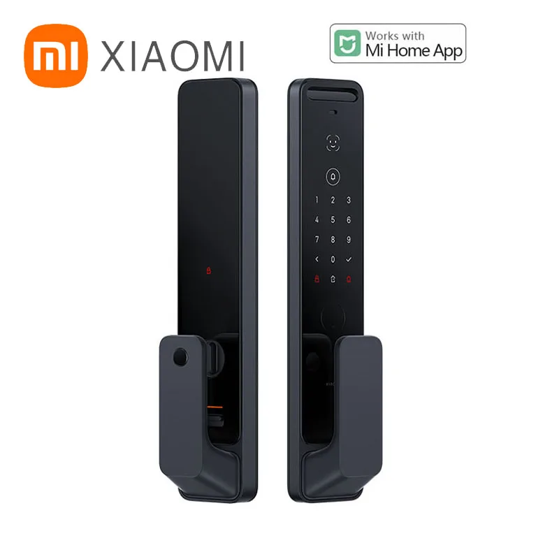Xiaomi Sejas Atpazīšanas Smart Saprātīga Durvju slēdzenes Tips-c Bluetooth Drošības Atbloķētu 1 Sekundē, pirkstu Nospiedumu Ilgs Akumulatora darbības laiks0