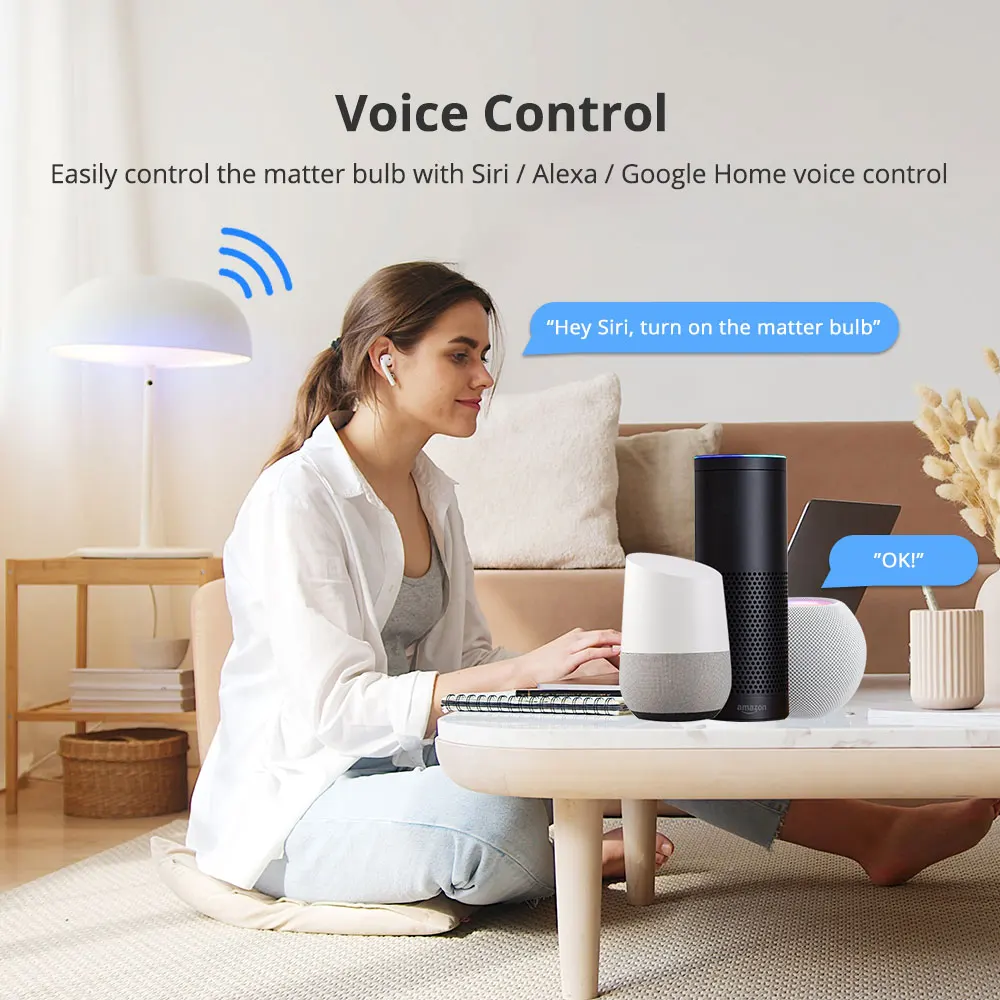 Zemismart WiFi Jautājums-sertificēta LED Spuldzes RGBCW Smart E27 Regulējamas Lampas 7W Homekit Siri Google Home Smartthings Alexa1