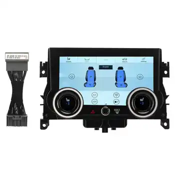 7in Auto AC Touch Ekrāna, Gaisa Kondicionieris Touch Vadības Panelis LCD HD DC 9-16V Land Rover Evoque L538 2012-2018