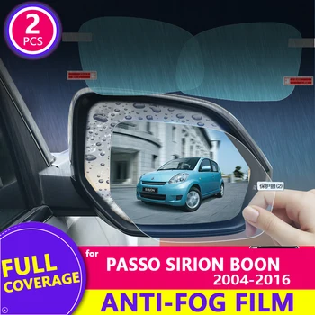 Toyota Passo Daihatsu Sirion Svētīgs, M300 M600 2004. - 2016. Gadam, Anti Miglas Filmu Atpakaļskata Spogulī, Ūdensnecaurlaidīgs Anti-Miglas Filmas Piederumi