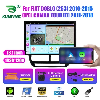 13.1 collu Auto Radio FIAT DOBLO OPEL COMBO TOUR Auto DVD, GPS Navigācija, Stereo Carplay 2 Din Centrālā Multivides Android Auto