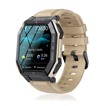 2023 Vīriešu Smart Skatīties 350mAh Liels Akumulators Sporta Skatīties Bluetooth Zvanu Fitnesa Tracker Ūdensizturīgs Smartwatch par Xiaomi
