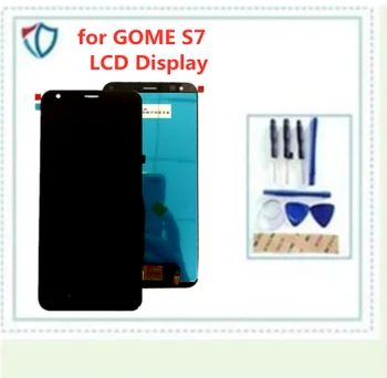 5.7 collas GOME S7 LCD ekrāns + skārienekrāns digitizer melna krāsa + lentes un rīku