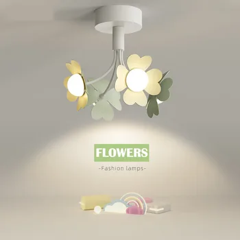 Cute Ziedu Koridors, LED Lampas, Virtuve, Balkons, Griestu Gaismas Guļamistaba Dekori Griestu Lampas Bērnu Regulējamas, Tālvadības