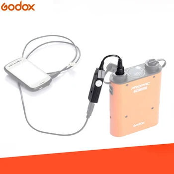 Godox PB-USB PROPAC PB960 Akumulatoru Strāvas Pārveidotājs Kabelis Smart Mobilo Tālruni, Klēpjdatoru (Ir Ceļa Numurs)
