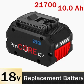ProCORE Rezerves Akumulators 18V 10.0 Ah Profesionālās Sistēma, Bezvadu Instrumenti BAT609 BAT618 GBA18V80 21700 Akumulators